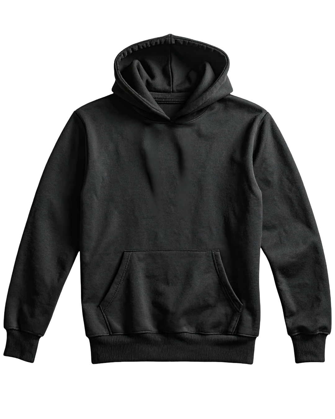 Hoodie with your own photo & text - blue