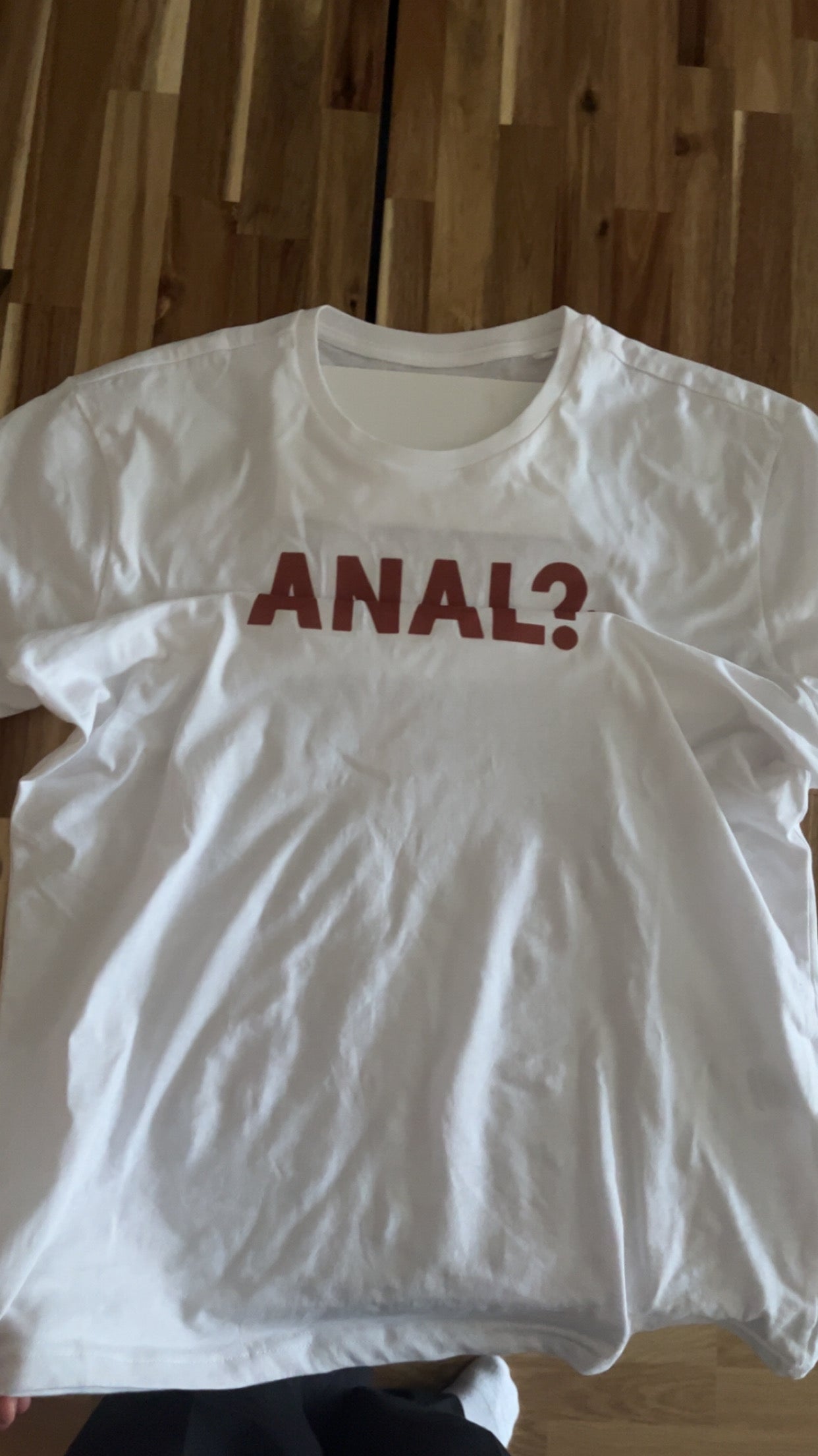 T-shirt | Hidden Message - ANAL?
