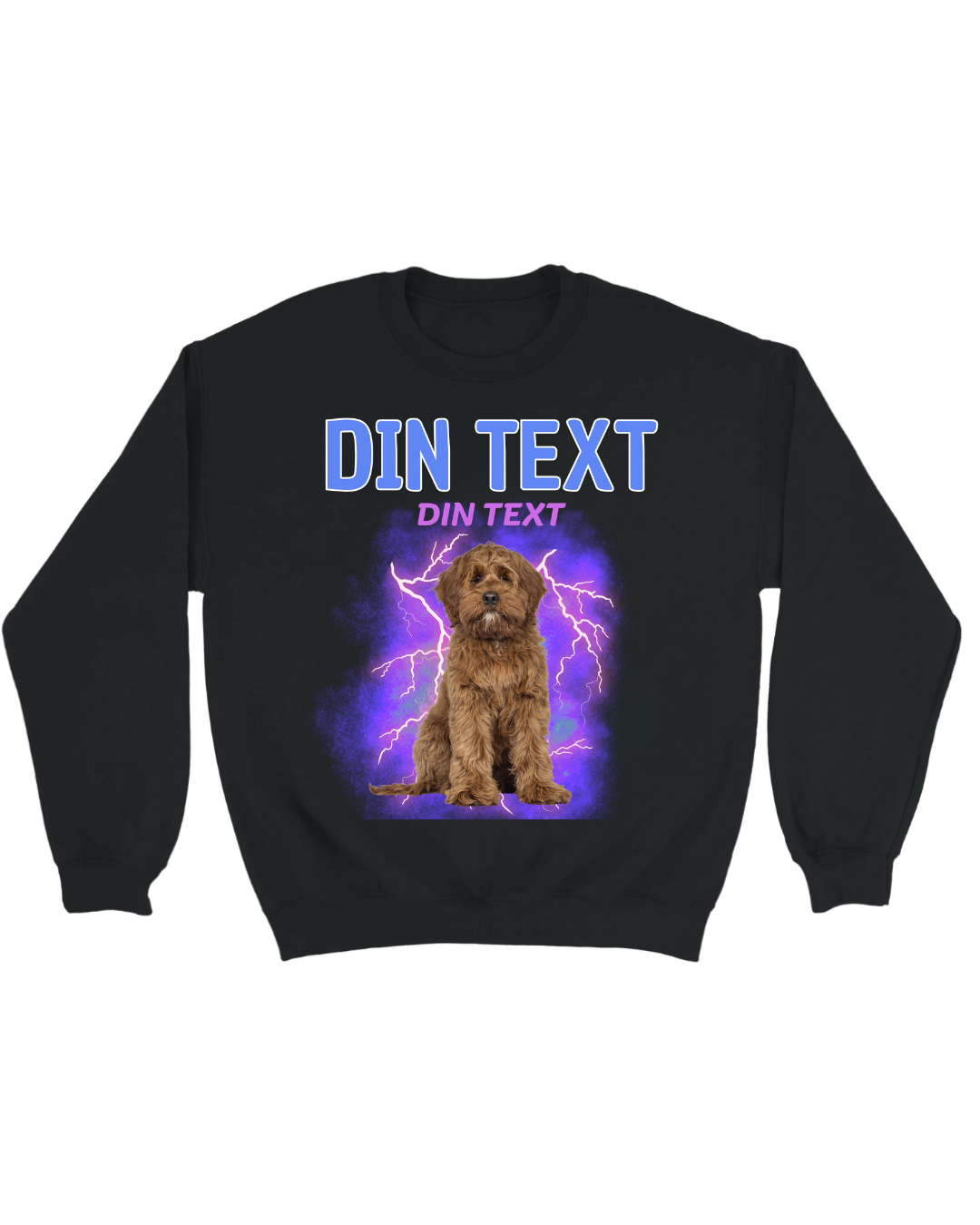Sweatshirt with your own image & text